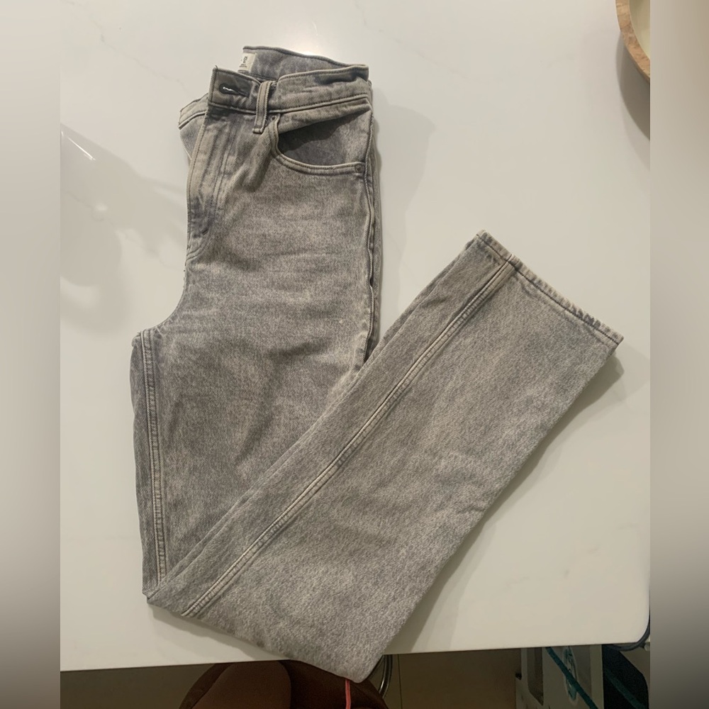 Abercrombie 90s straight ultra high rise jeans size 25L